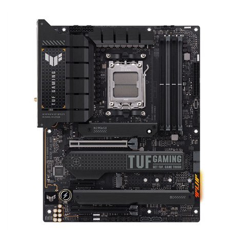 Asus | TUF X670E-PLUS | Processor family AMD | Processor socket AM5 | DDR5 DIMM | Memory slots 4 | Supported hard disk drive in